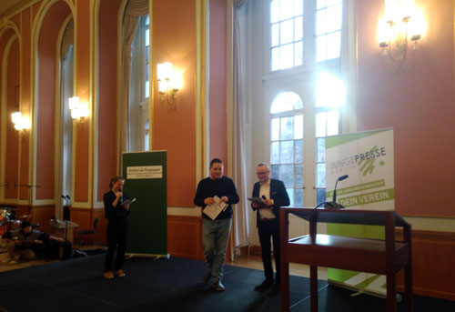 Die Schülerzeitung Fuchspost hat den 3. Preis beim Berliner Schülerzeitungswettbewerb gewonnen!