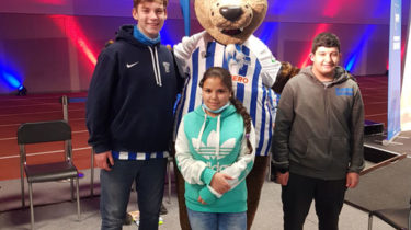 Inklusive Lesung bei Hertha BSC