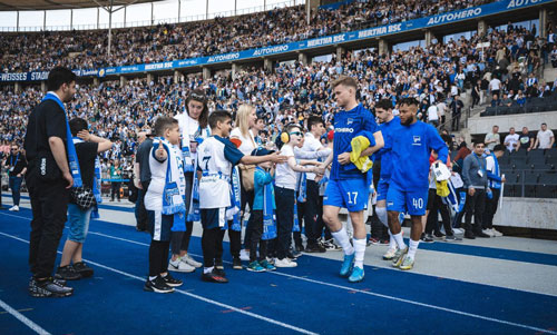 Besuch des Vielfalts-Spieltags bei Hertha BSC