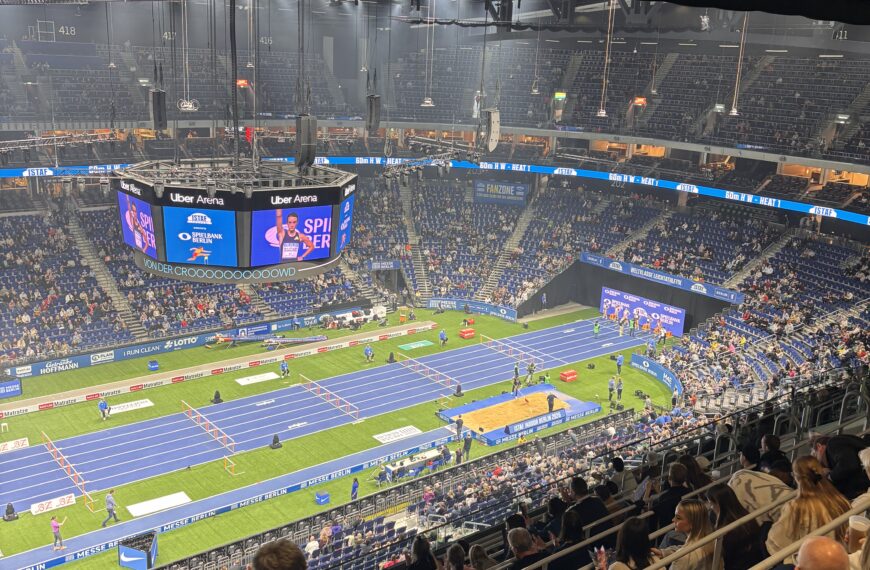 Ein besonderer Tag bei der ISTAF indoor